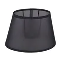 Produktbild: Lampenschirm für Tischleuchte in Oval Transparent Schwarz TL 24-16-16