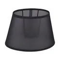Produktbild: Lampenschirm für Tischleuchte in Oval Transparent Schwarz  TL 24-16-16