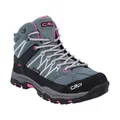 Produktbild: CMP Wanderschuh Rigel Mid WP (waterproof/wasserdicht) mineralgrau/pink Junioren/Kinder, Größe Euro (US): 39 (6,5)