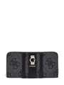 Produktbild: GUESS Geldbörse Erenia Zip Around Wallet Coal Logo dunkelgrau