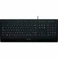 Produktbild: Logitech K280e Tastatur (Kabelgebunden, Business-Tastatur, QWERTZ, Deutsche Layout) schwarz
