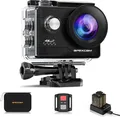 Produktbild: 4K Action cam 20MP WiFi Sports Kamera Ultra HD Unterwasserkamera 40m 170