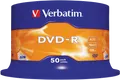 Produktbild: DVD-R4,7 VER50 - Verbatim DVD-R 4,7GB, 50-er CakeBox
