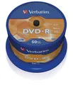 Produktbild: Verbatim 43548 1x50 Verbatim DVD-R 4,7GB 16x Speed, matt silver