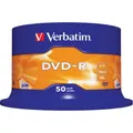 Produktbild: Verbatim DVD-R, 4.7 GB, 16x, 50er Pack DVD-Rohlinge #1907577