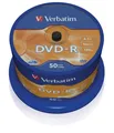 Produktbild: DVD-R Verbatim 16x 4,7 GB (Cake 50) MATT SILBER