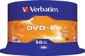 Produktbild: Verbatim DVD-R 4.7GB/120Min/16x 43548 (VE50) Blu-ray-Rohlinge DVD-R