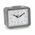Produktbild: Atlanta Glockenwecker lauter Klingel Alarm Licht Quarz - 2195/4 (Grau)