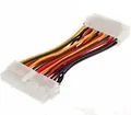 Produktbild: PC Netzteil PSU Adapter Kabel 20 p Buchse 24 pol Stecker Verlängerung kurz 15cm
