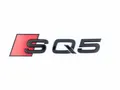 Produktbild: Original Audi SQ5 Schriftzug Schwarz Heckklappe 80A071804