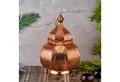Produktbild: Marrakesch Orient & Mediterran Interior Nachttischlampe Orientalische Laterne Leuchte Tischlampe Lamisa Kupfer, Handarbeit