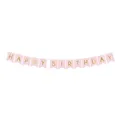Produktbild: Partydeco Happy Birthday Buchstabenkette (1 Stk.) (GRL57-081J)
