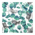 Produktbild: Cocktailservietten „Eucalyptus Leaves“, 25x25 cm, 3-lagig, Home Fashion®, 20 Stü