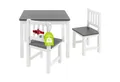 Produktbild: BOMI Kindersitzgruppe Holzsitzgruppe Amy, (Set, 3-tlg., oder 5 tlg. erhältlich), Kindertischgruppe, Tisch & Stühle Kinderzimmer, als Spiel- & Maltisch