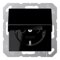 Produktbild: Jung SCHUKO-Steckdose 16A 250V Klappdeckel A 1520 KL SW