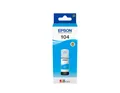 Produktbild: Epson EcoTank cyan T 104 65 ml               T 00P2