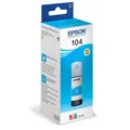 Produktbild: Epson C13T00P240 Original Tintenbehälter 104 Cyan EcoTank