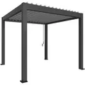 Produktbild: Biohort Pergola 3 m x 3 m Dunkelgrau-Silber