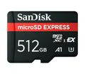Produktbild: Sandisk microSDXC Express funktioniert mit Nintendo Switch 2 Speicherkarte (512 GB, UHS-I Class 10)
