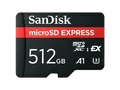 Produktbild: SANDISK Express, Micro-SD Speicherkarte, 512 GB