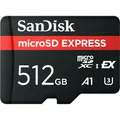 Produktbild: SANDISK Express (512 GB, microSD Express, U3, UHS-I) (SDSQXFN-512G-GN4NN)