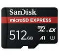 Produktbild: Sandisk SDSQXFN-512G-GN4NN microSD Express 512GB Speicherkarten UHS-I U3 Speicherkarte (512 GB GB, Express-Schnittstelle für schnelle Datenübertragung)