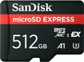Produktbild: SanDisk microSD EXPRESS R880/W650 microSDXC Express 512GB