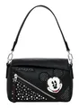 Produktbild: Desigual Mickey Studystyle Phuk Crossbody Bag Umhängetasche Tasche Black Neu