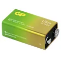 Produktbild: Gp GP Ultra 9 V Block-Batterie Alkali-Mangan 9 V 1 St. Batterie, (9.00 V)