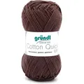 Produktbild: Gründl Wolle Cotton Quick 50 g uni schokolade Handarbeit