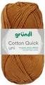 Produktbild: Gründl 50 Gramm Gründl Wolle Cotton Quick Uni Farbauswahl Häkelwolle