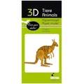 Produktbild: 3D Tiere Papiermodell - Känguru