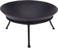 Produktbild: Feuerschale Ø 47 cm Feuerkorb Eisen Metall schwarz Schale Feuer Deko Feuerstelle