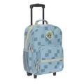 Produktbild: LÄSSIG Kinderkoffer Trolley Reisekoffer mit Teleskopstange und Rollen für Kinder Handgepäck/Trolley Pattern Party Blue
