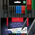 Produktbild: Faber-Castell Finepen Grip 0.4 10er Etui Office in Kartonetui