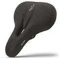 Produktbild: VELMIA® Fahrradsattel 3-Zone Memory Foam Sattel Fahrrad E-Bike Ausstellungsstück