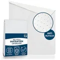 Produktbild: Blumtal Matratzenunterlage ''Mika'' in Weiß - (L)200 x (B)180 cm
