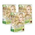 Produktbild: Garnier Nutrisse Dauerhafte Pflege-Haarfarbe mit nährenden Fruchtölen, Coloration mit 8 Wochen Halt, Ultra Crème Tönung, 093 Hellgoldblond (3 Set)