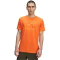 Produktbild: Under Armour Herre GL Foundation Update Kurzarmshirt, schnelltrocknendes Sportshirt, kurzärmliges und Komfortables Funktionsshirt mit Loser Passform,Orange Base/Surplus Orange/Squad Orange,XL