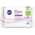 Produktbild: NIVEA 3 in 1 Reinigungstücher, pflegend 81906 , 1 Packung = 25 Reinigungstücher