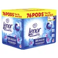 Produktbild: Procter & Gamble Service GmbH Lenor All in 1 PODS Universalwaschmittel Aprilfrisch, Waschpods mit Ultra Reinigungskraft für hygienische Tiefenreinheit, 1 Packung = 2 x 38 Pods à 20,1 g 8700216292276