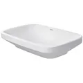 Produktbild: Duravit DuraStyle Aufsatz Waschtisch 03496000001 60 x 38 cm, weiss, wondergliss, ohne Hahnloch
