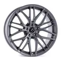 Produktbild: 1x DAMINA PERFORMANCE DM08 matt grey painted 8.0Jx18 5x112 ET35