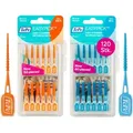 Produktbild: 120 St. TePe EasyPick im Doppelpack, XS/S & M/L, 2 x 60 Stück, Interdental Zahnstocher - Bunt
