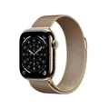 Produktbild: Apple Watch Series 11, GPS + Cellular, 46mm, Gold Titangehäuse mit #22326563