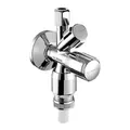 Produktbild: Schell Kombi-Eckventil COMFORT G 1/2 AG, m ASAG E, m RV u. RB, verchromt