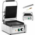 Produktbild: Royal Catering - Doppel-Kontaktgrill Elektrogrill Elektrogriller geriffelt, flach 1.800 w