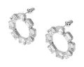 Produktbild: Swarovski Paar Ohrstecker Swarovski Ohrstecker Millenia 5602780, Kreis, Weiss, Rhodiniert (kein Set, 2-tlg., inkl. edelm Schmucketui)
