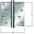 Produktbild: Vormann Türscharniere mit Kugellager 102x76x2,9 mm, vernickelt matt