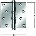 Produktbild: Abus - Vormann Türscharniere mit Kugellager 102x76x2,9 mm, vernickelt matt